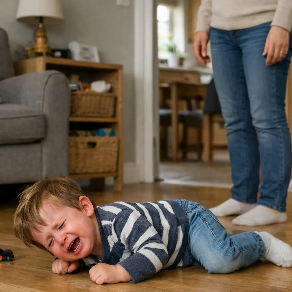 3 year old meltdown vs tantrum